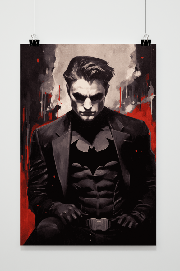 Póster Batman Poster Robert Pattinson de 25 Artstreet