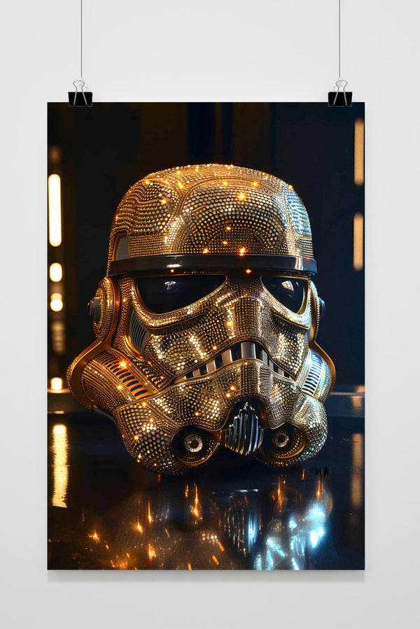 Póster Máscara Stormtrooper