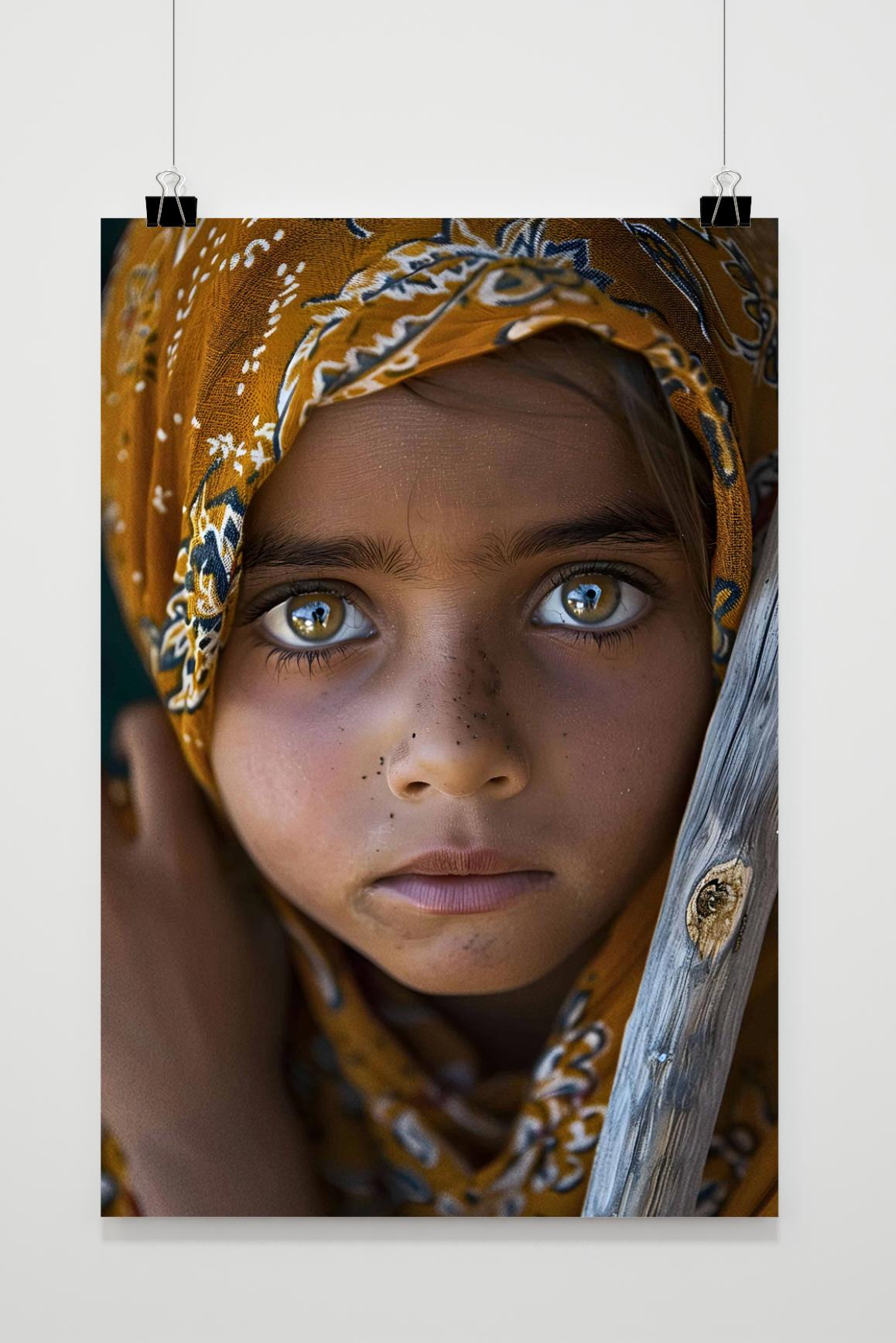 Girl with Scarf