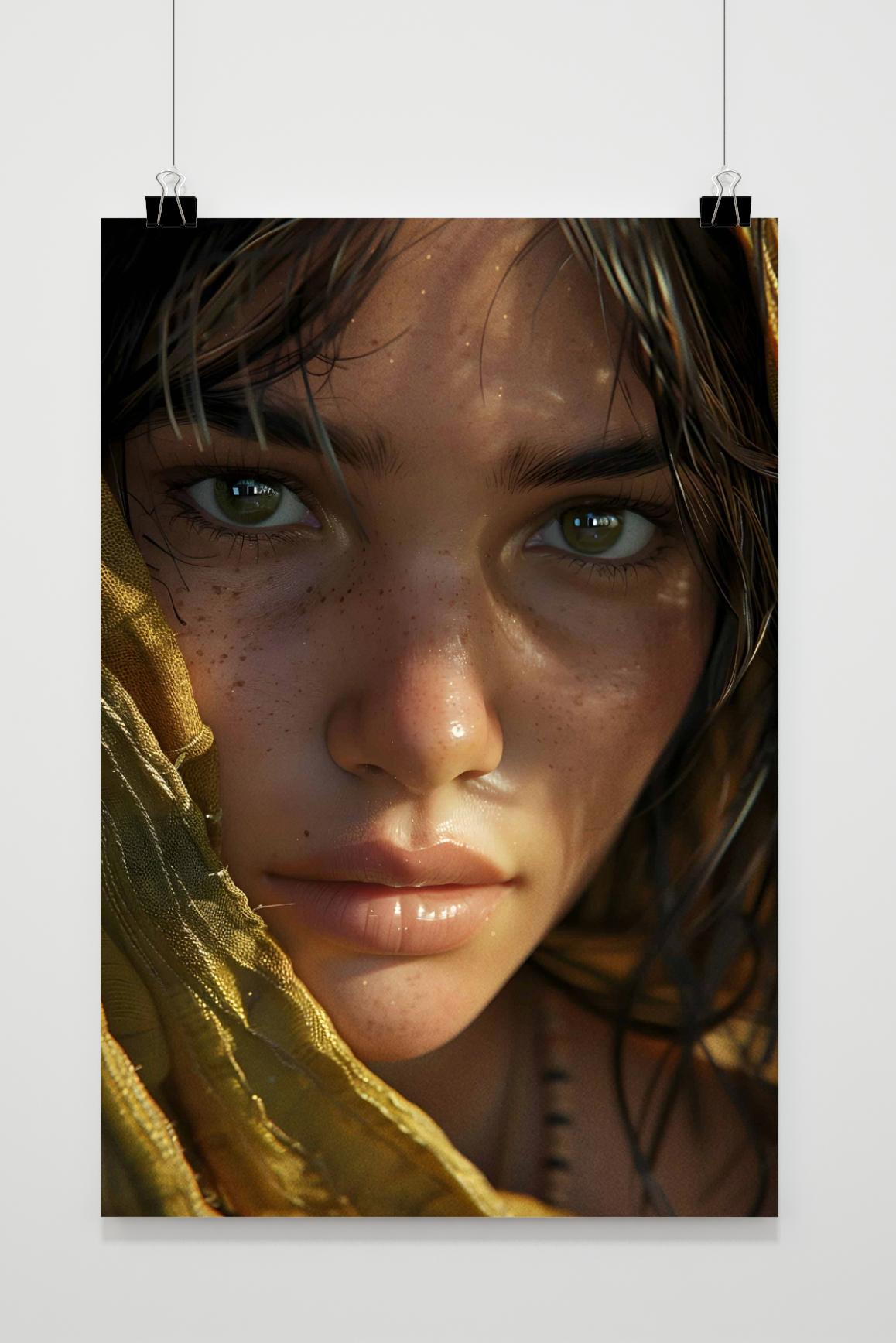 Affiche Portrait de Femme de 25 Artstreet