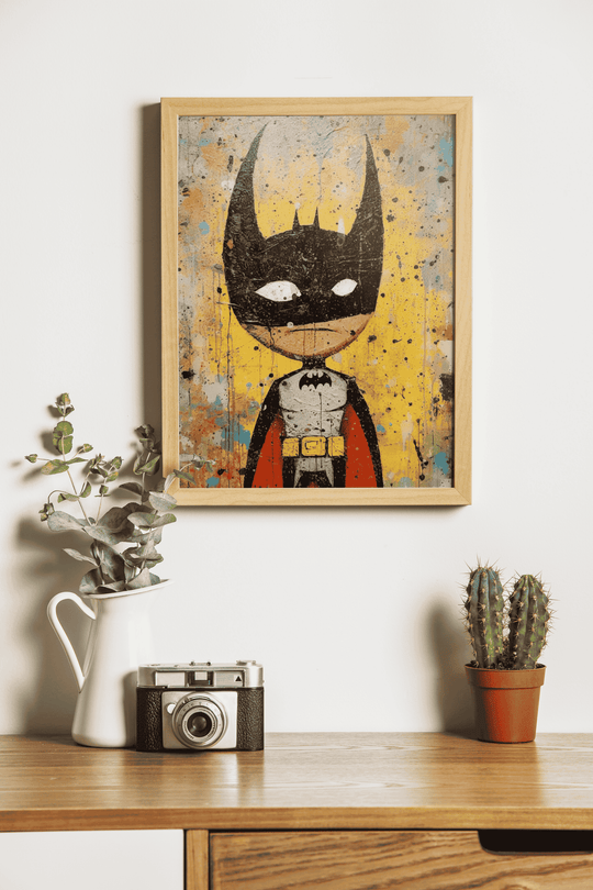 Kid Batman Abstract