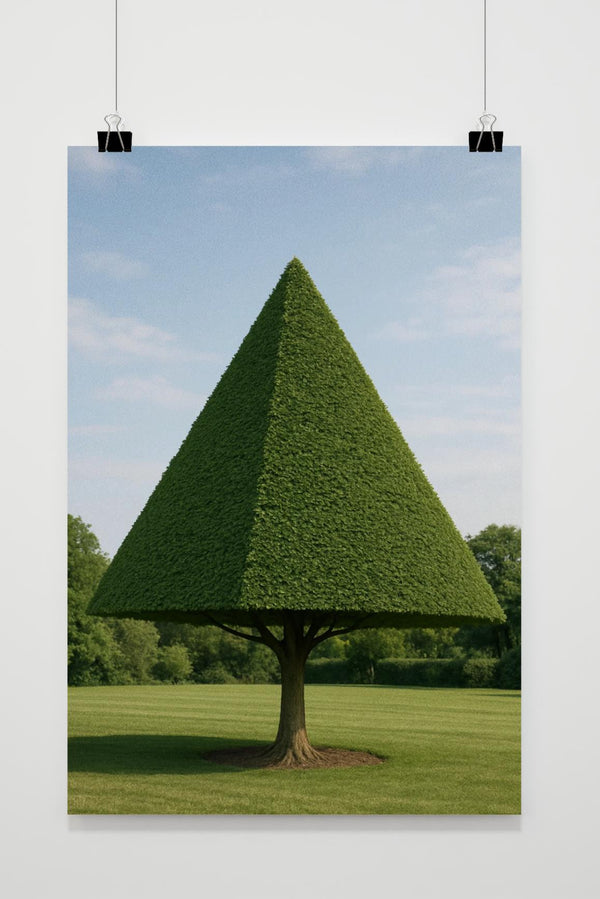 Affiche Tree Plant Pyramid Form