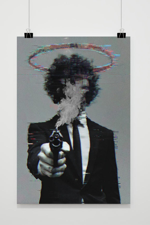 Affiche Smoking Gun Man Suit