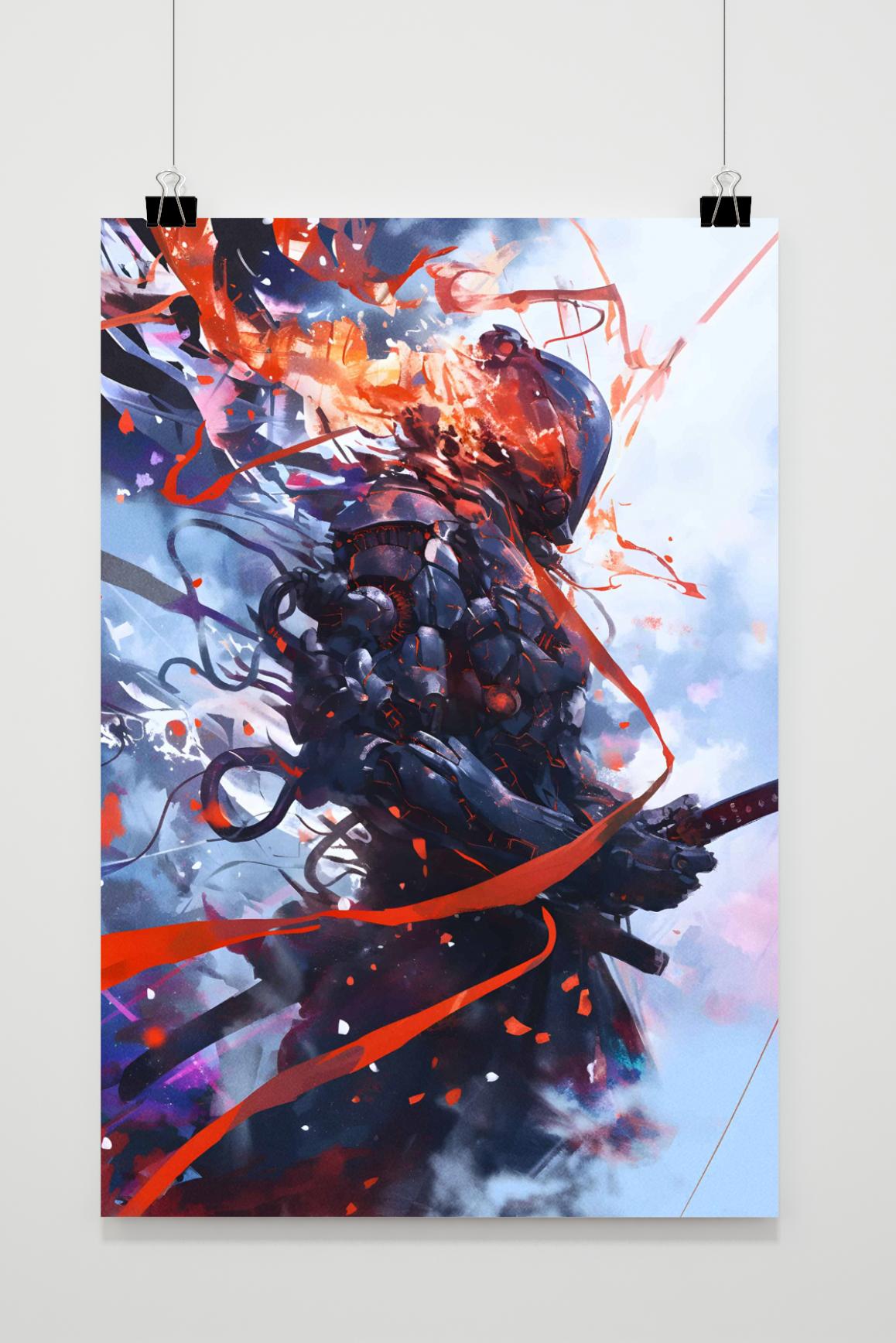 Póster Robot Samurái de 25 Artstreet