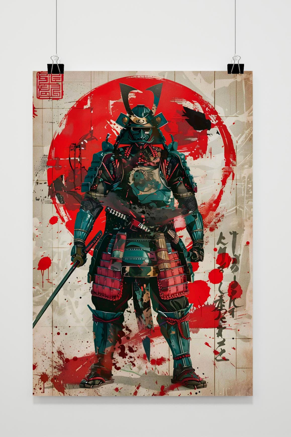 Affiche Samouraï Bandit de 25 Artstreet