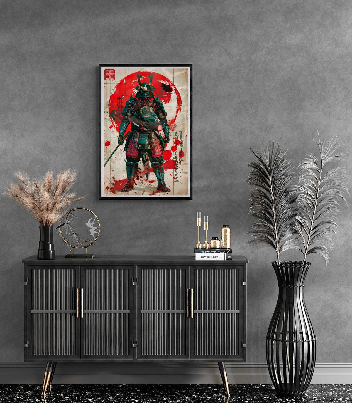 Samouraï Bandit dans un intérieur