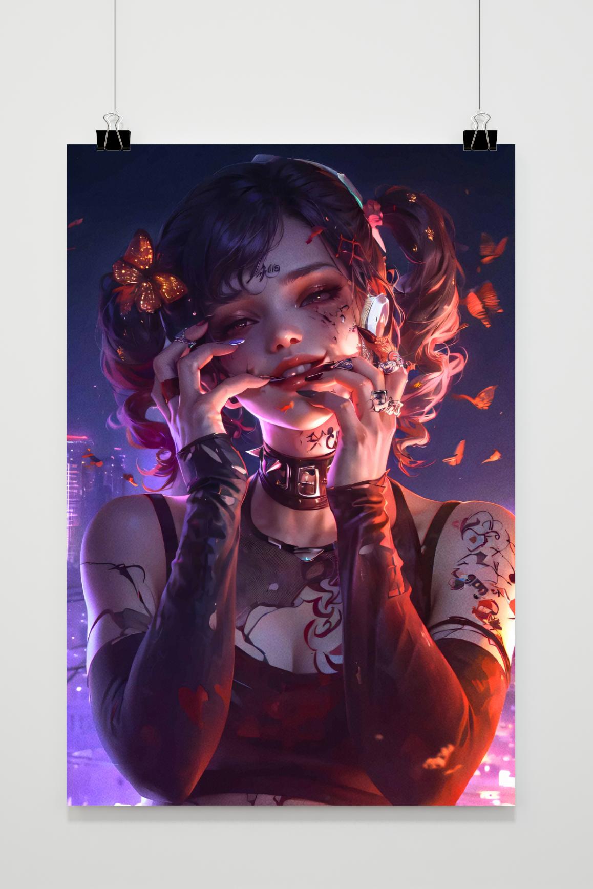 Póster Chica Psico de 25 Artstreet