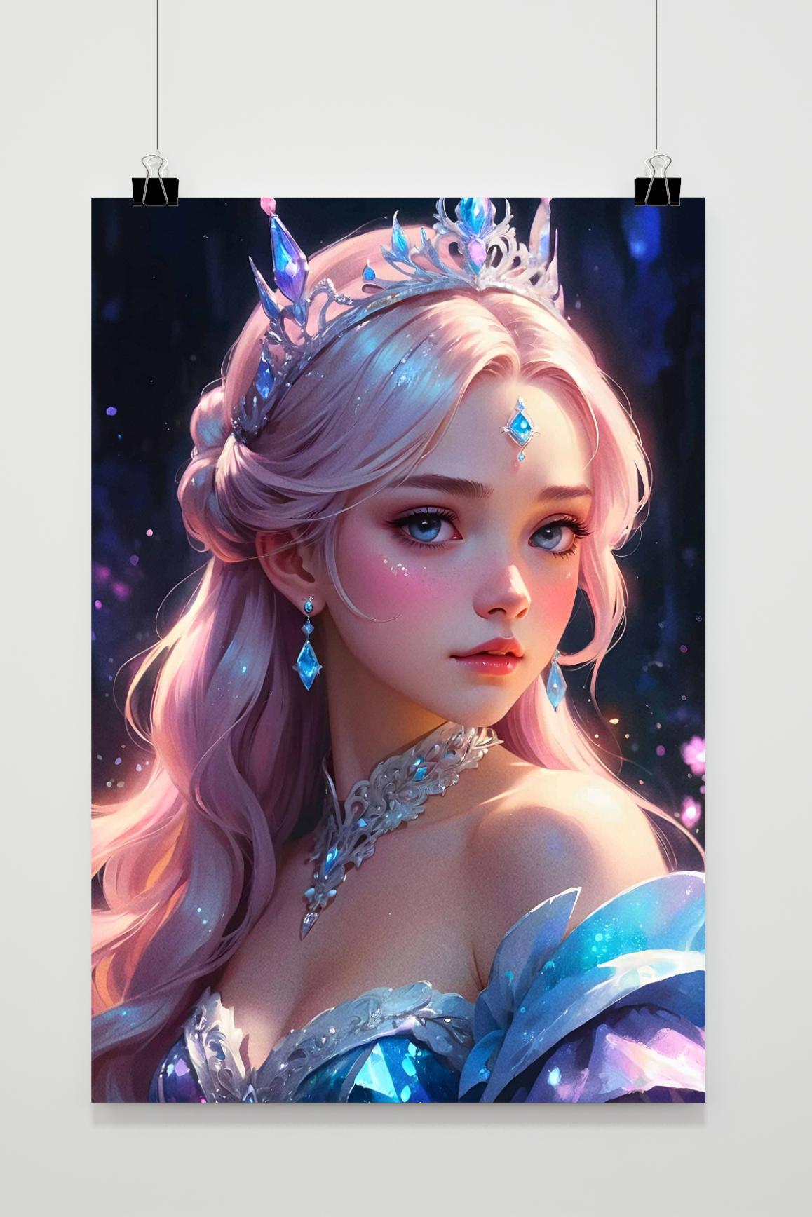 Affiche Princesse Fantaisie de 25 Artstreet
