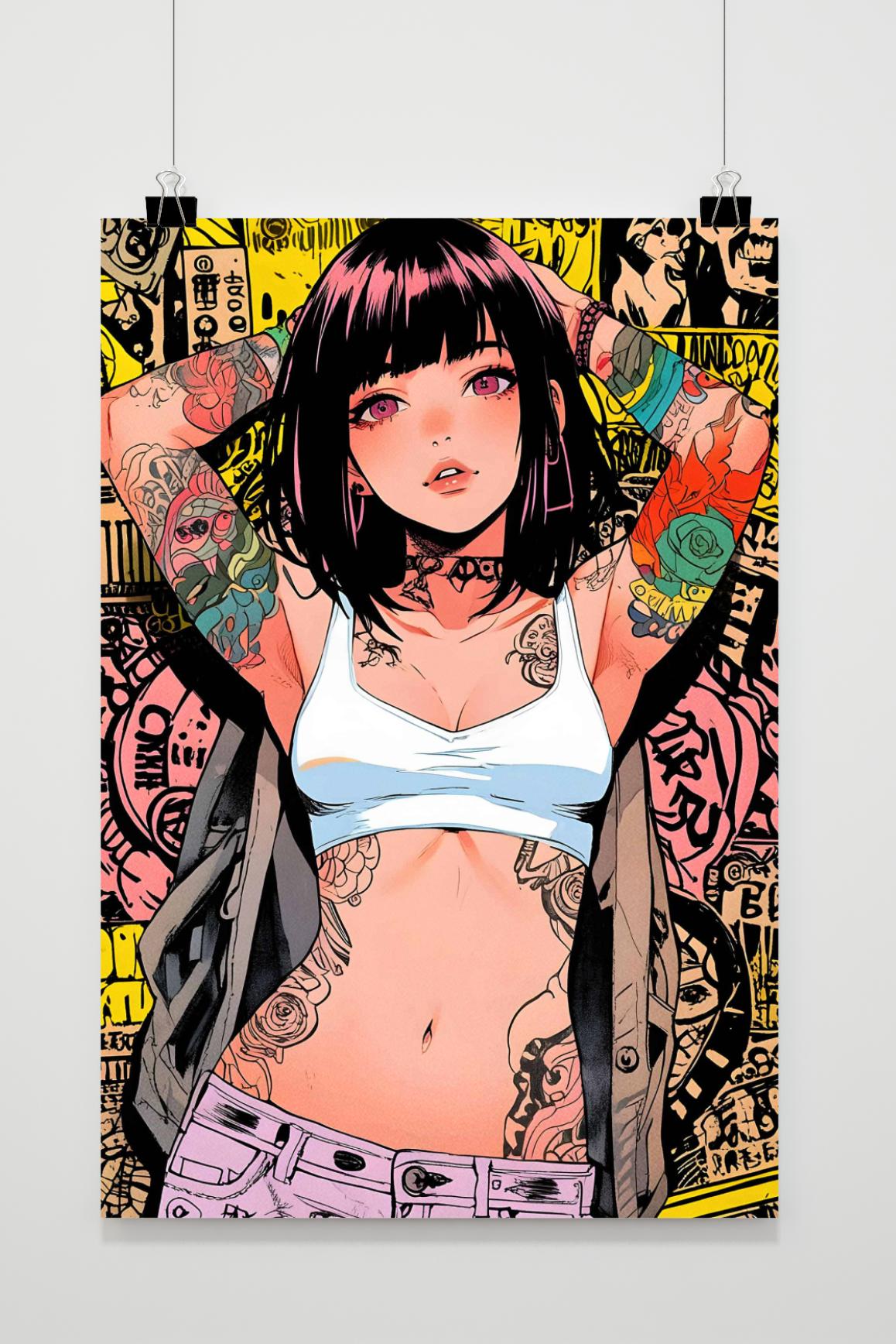 Affiche Pop Anime de 25 Artstreet