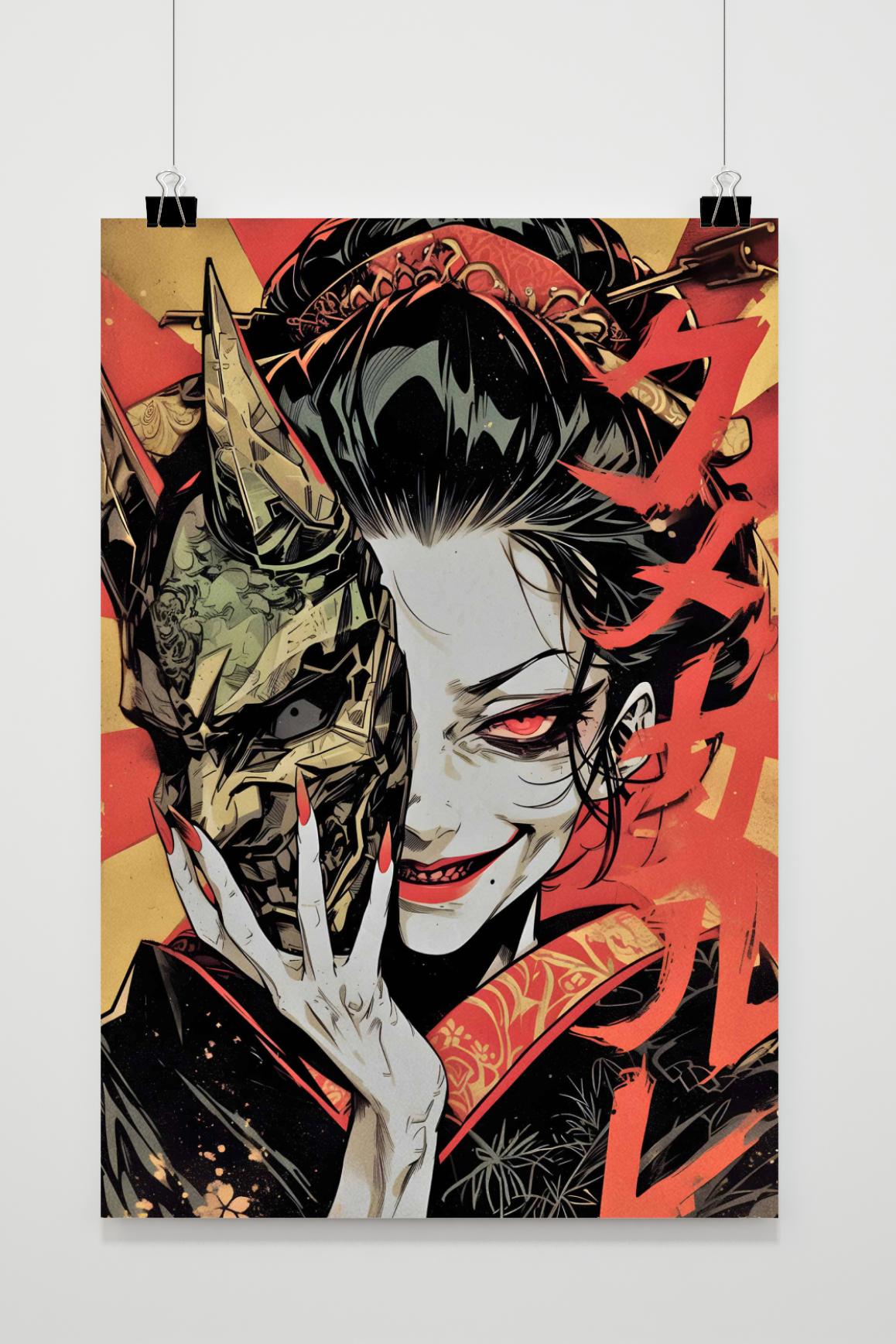 Affiche Duivel Masker de 25 Artstreet