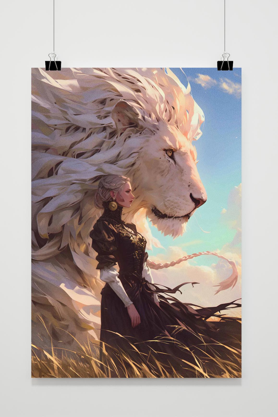 Póster Leeuw Prinses de 25 Artstreet