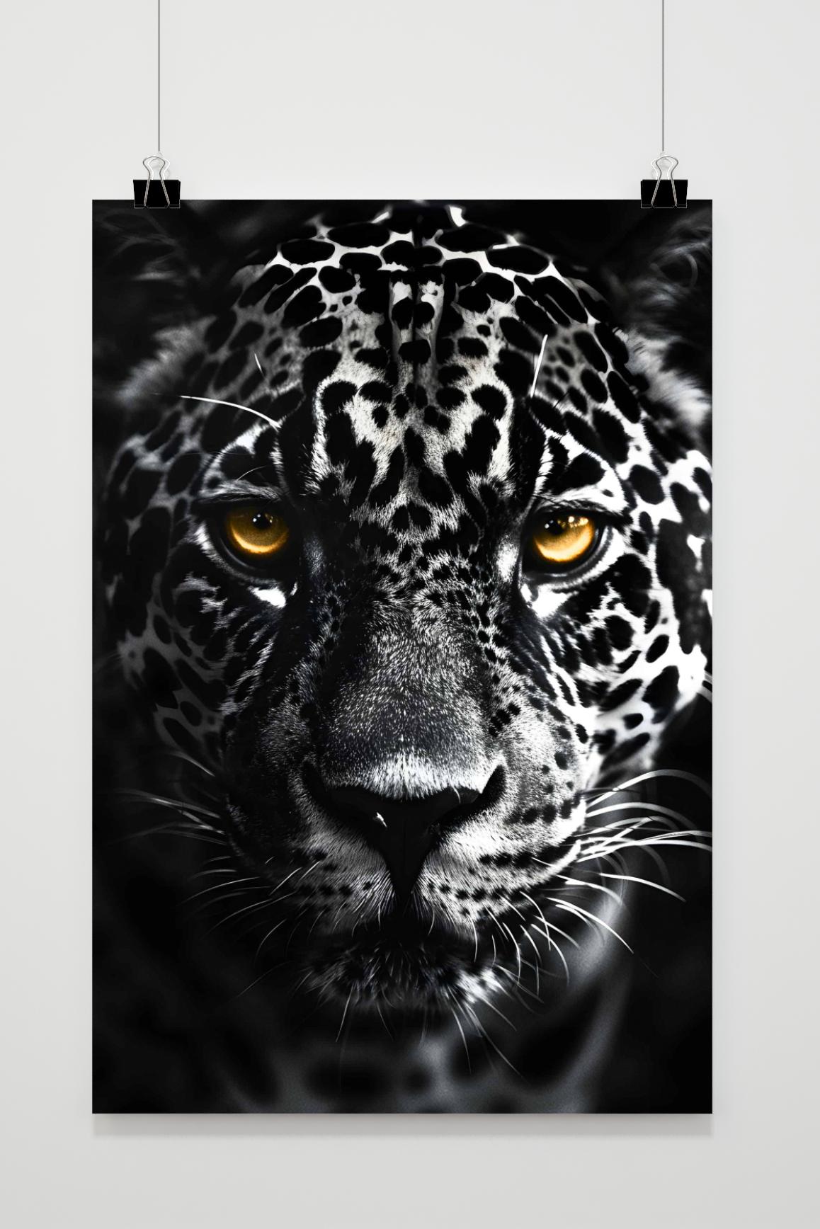 Affiche Jaguar Close-Up de 25 Artstreet