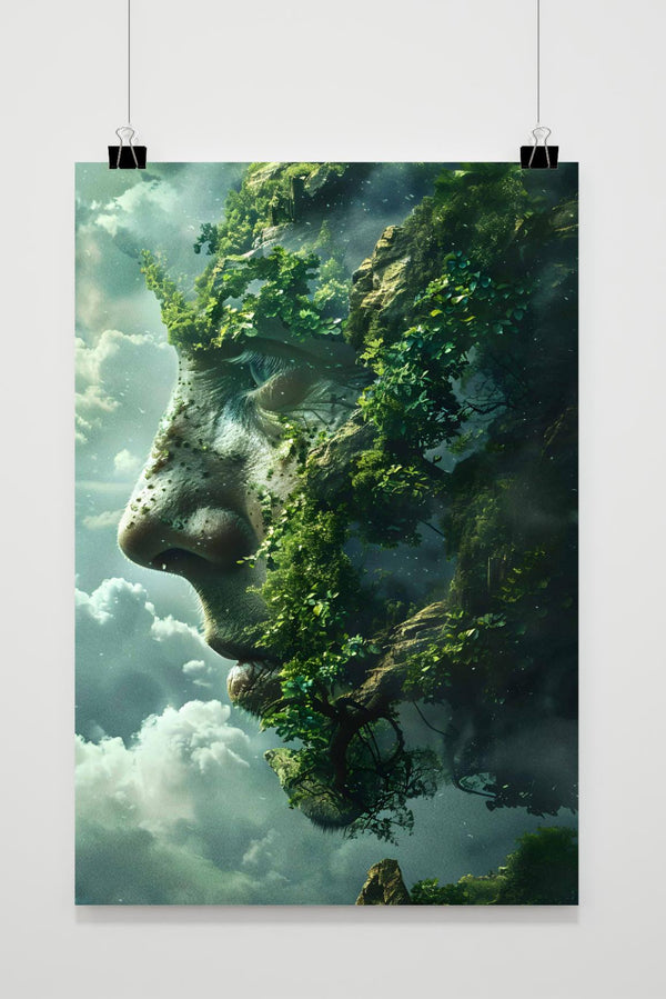 Bos Gezicht poster