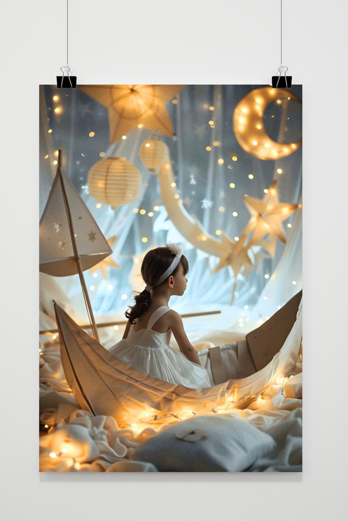 Affiche Droom Meisje de 25 Artstreet