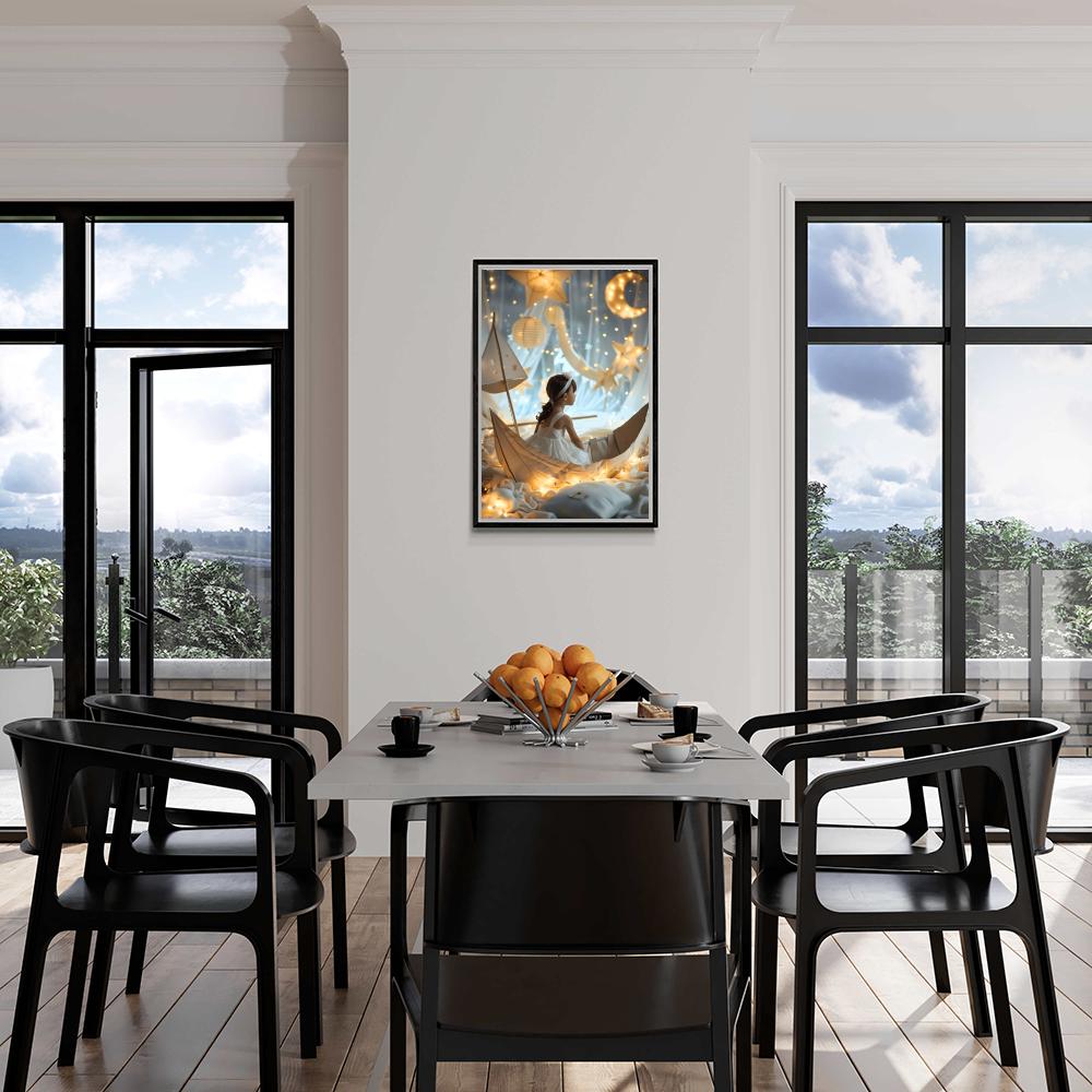 Droom Meisje dans un intérieur