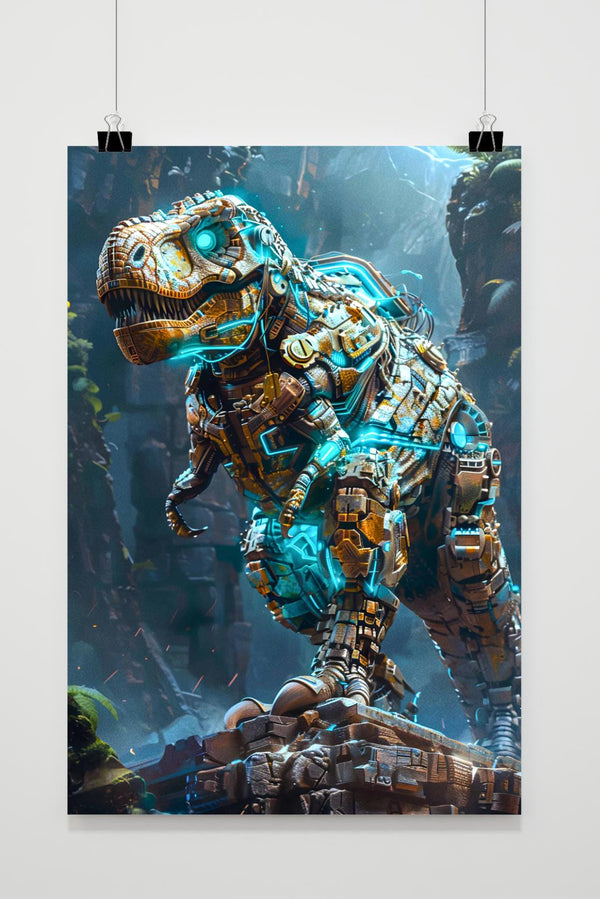 Dinosaurus Robot poster