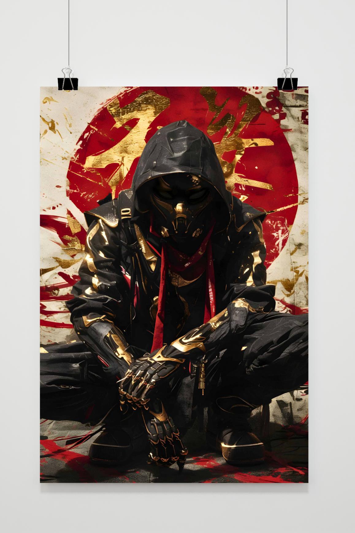 Affiche Ninja Cool de 25 Artstreet
