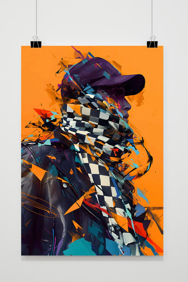 Geruite Sjaal poster