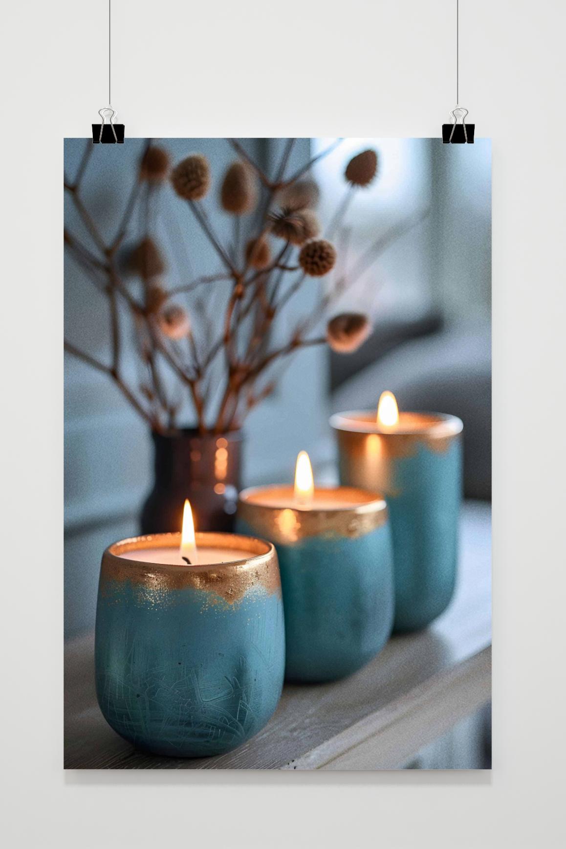 Póster Velas de 25 Artstreet
