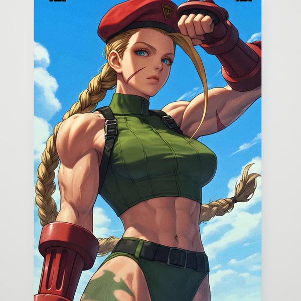 本物保証!  | Poster Cammy Street Action | Poster Game | Poster Fighter ポスター