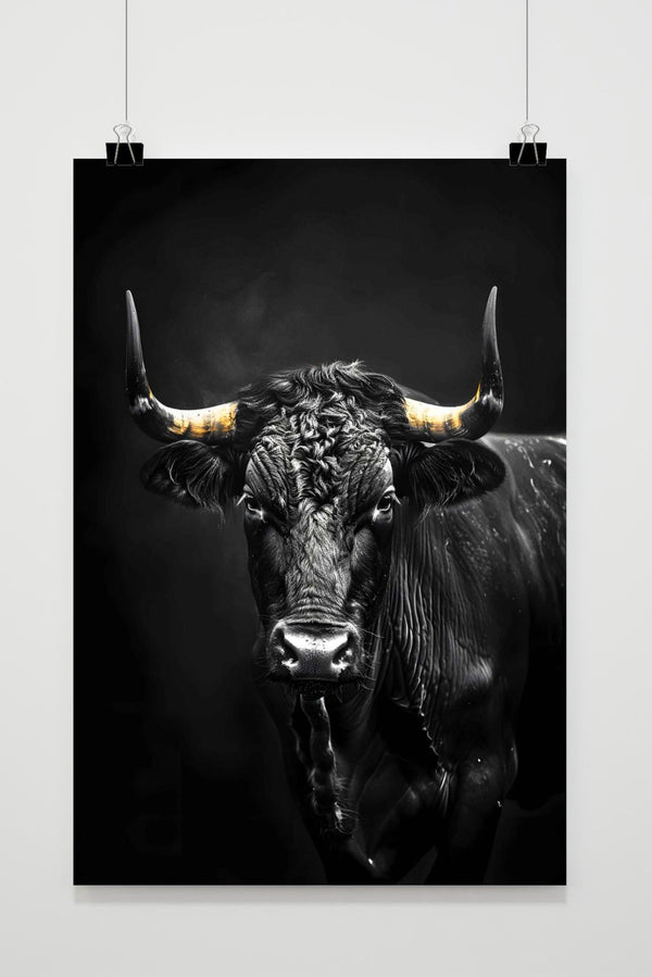 Bull poster