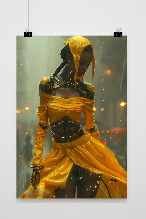 Póster Bailarina Biomech