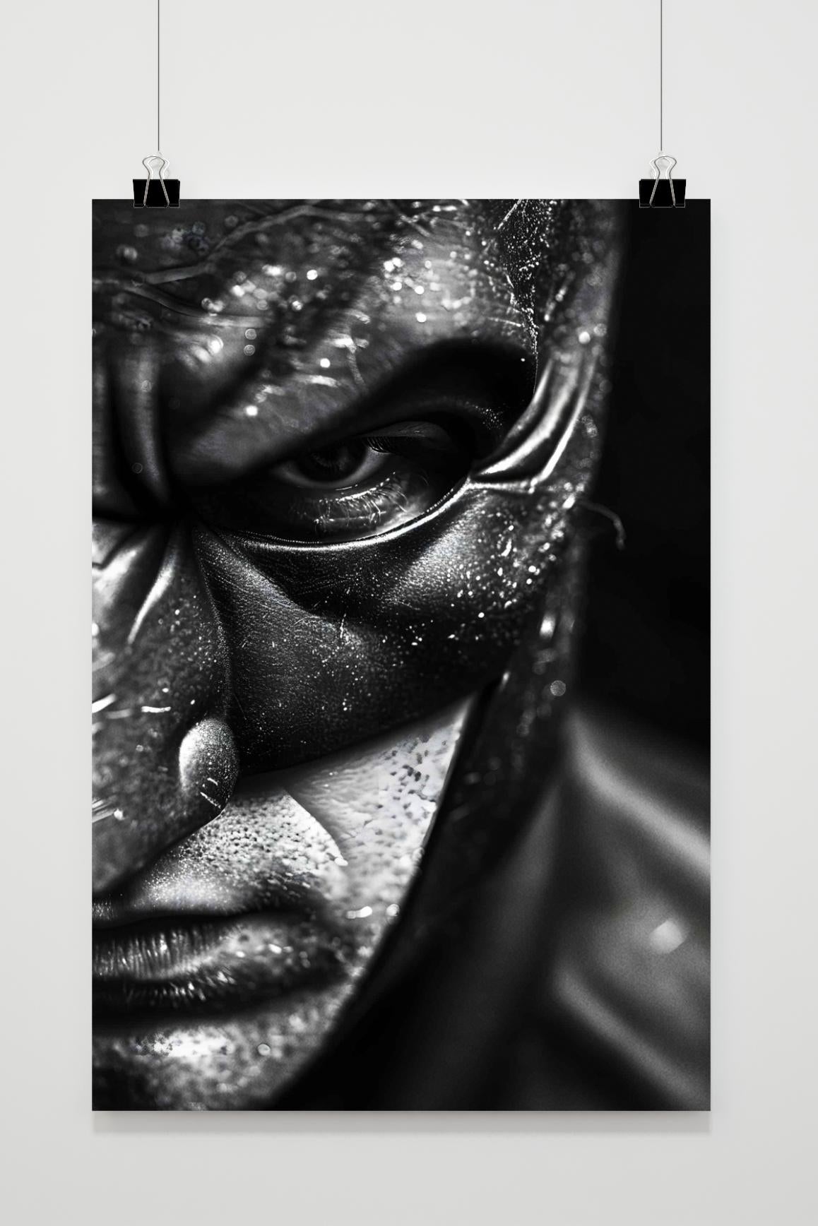 Affiche Batman Noir et Blanc de 25 Artstreet