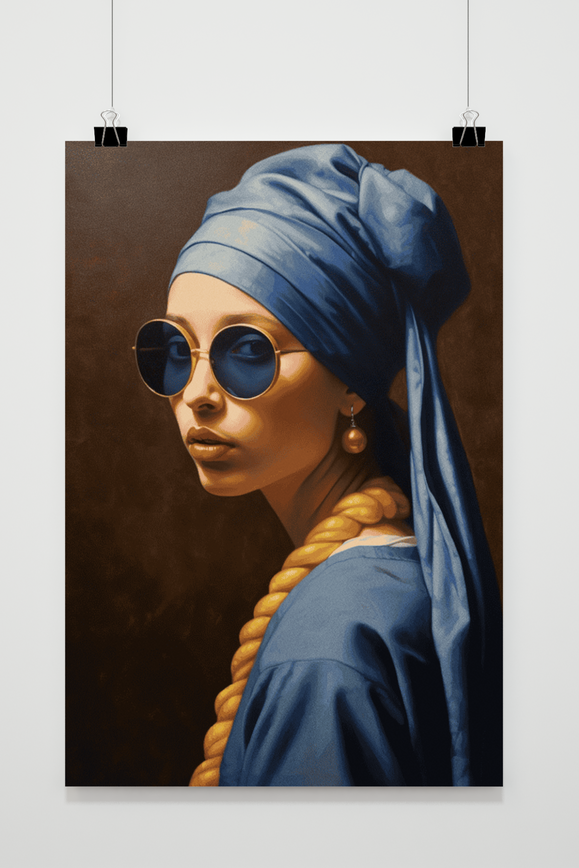 Meisje met de Parel Modern poster
