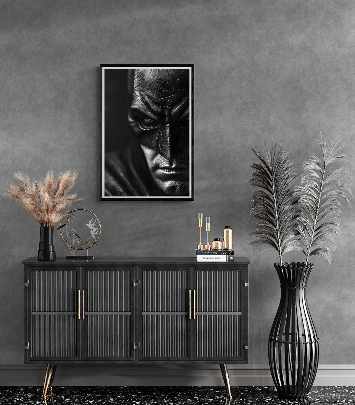 Batman en un interior