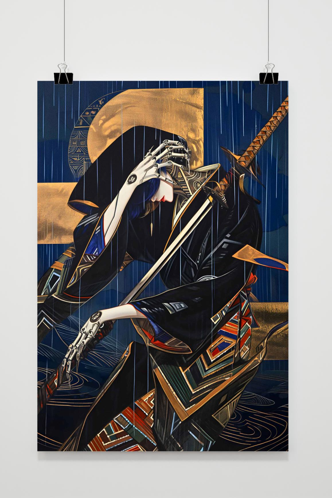 Affiche Samouraï de 25 Artstreet
