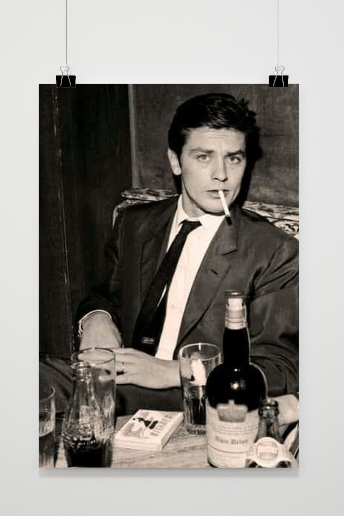 Affiche Alain Delon de 25 Artstreet