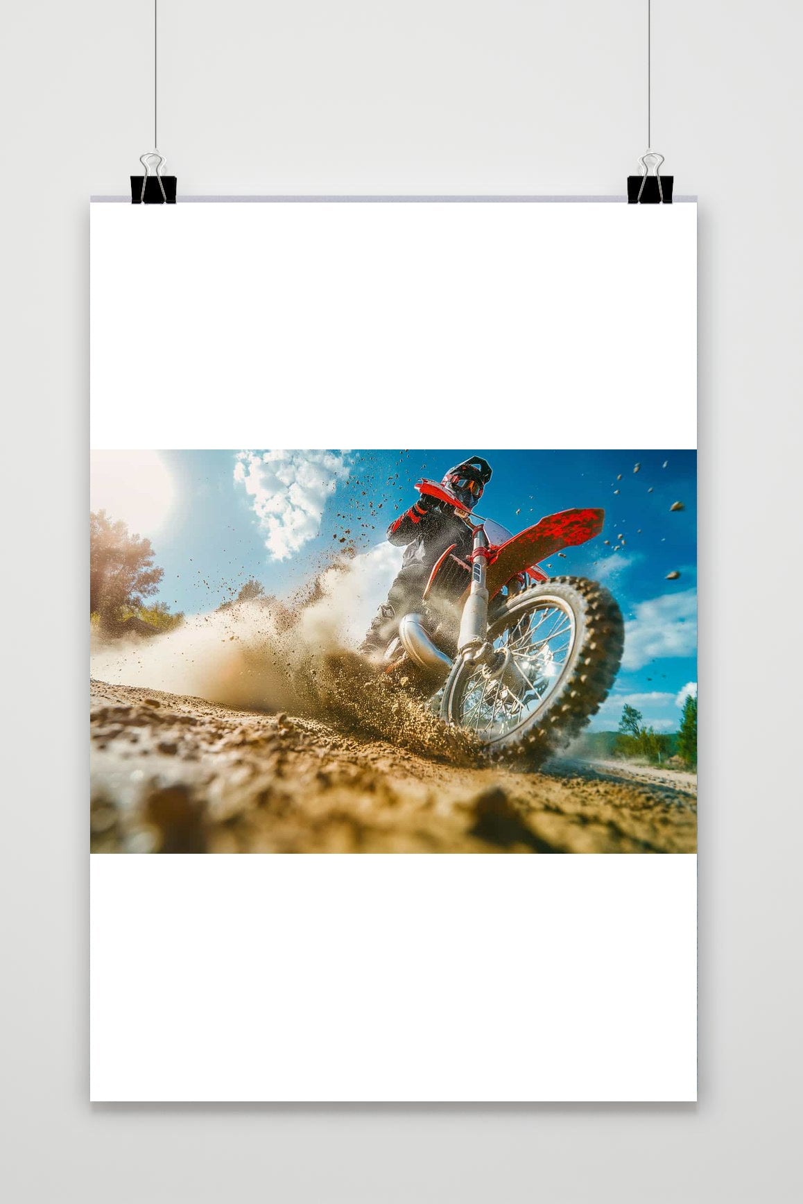 Póster Motocross de 25 Artstreet