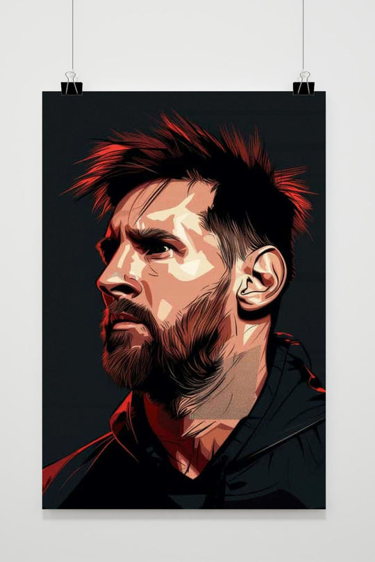 Lionel Messi Pop Art