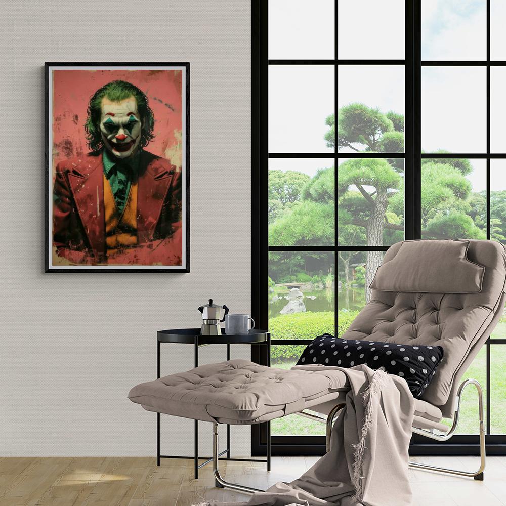 Joker Portret dans un intérieur