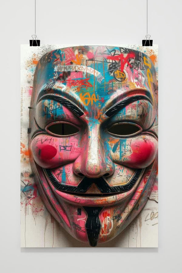 Vendetta Maske Poster