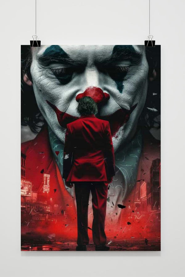 Joker Rood Pak poster