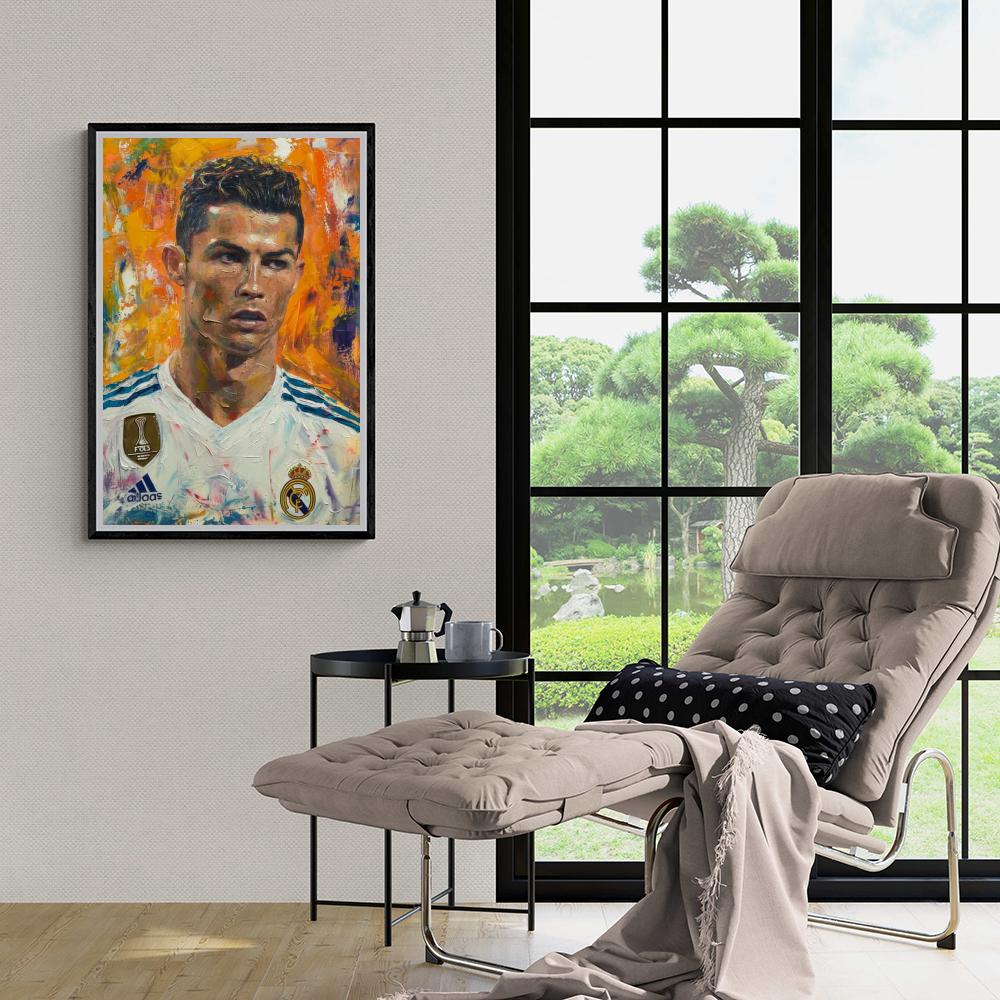 Cristiano Ronaldo Aquarel