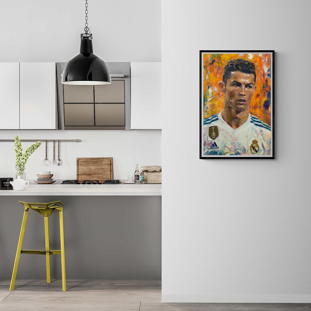 Cristiano Ronaldo Aquarell