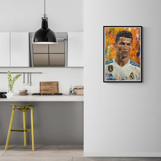 Cristiano Ronaldo Aquarell