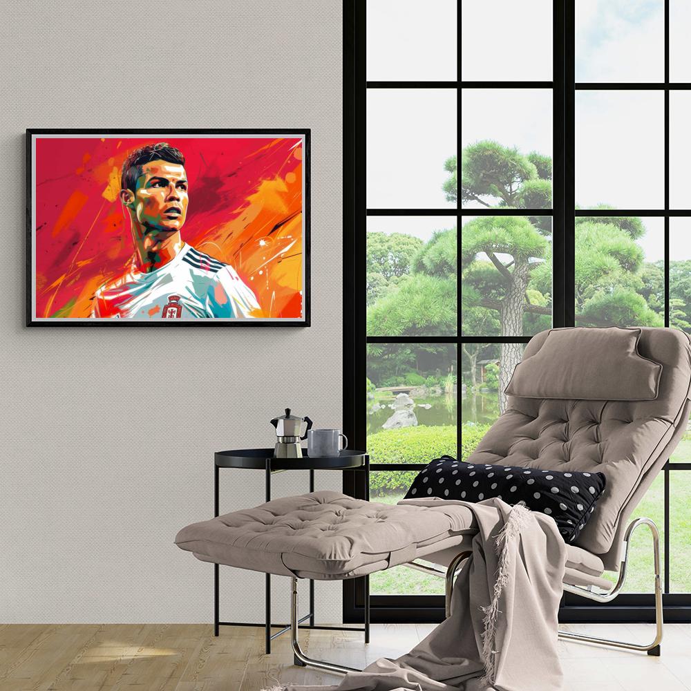 Cristiano Ronaldo Pop Art