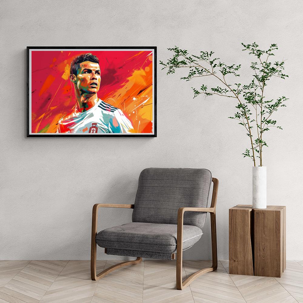 Cristiano Ronaldo Pop Art