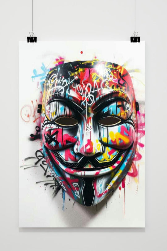 Vendetta Mask Graffiti