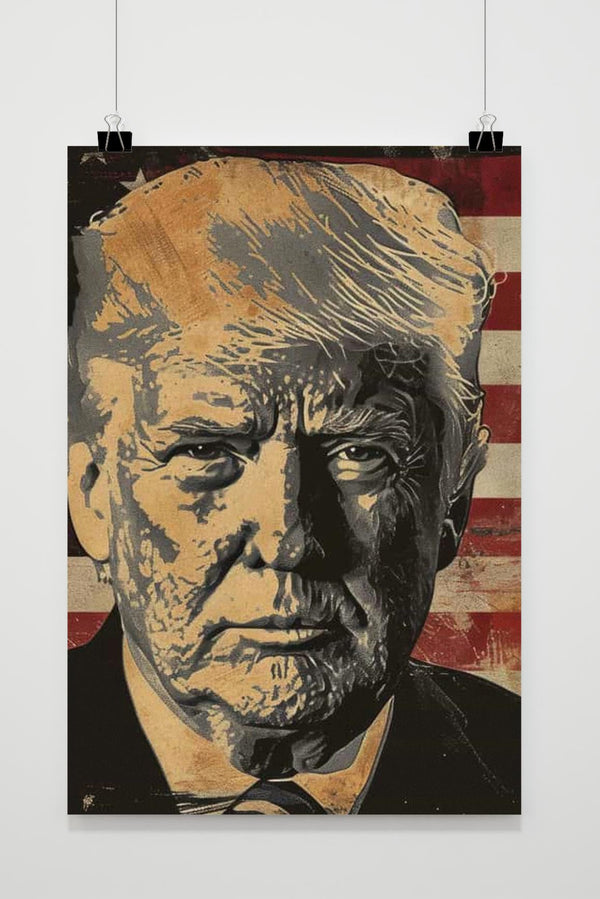 Donald Trump America poster