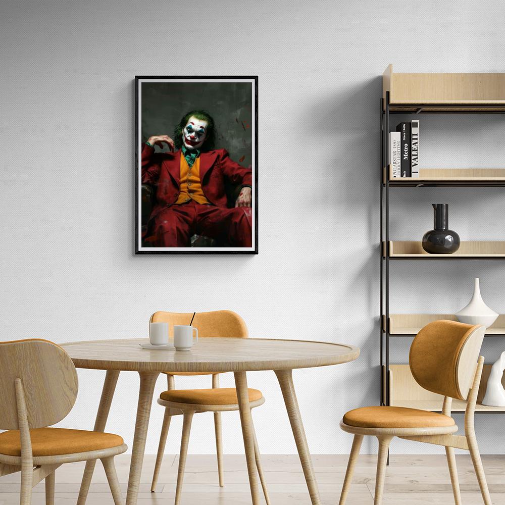 Joker Schurk dans un intérieur