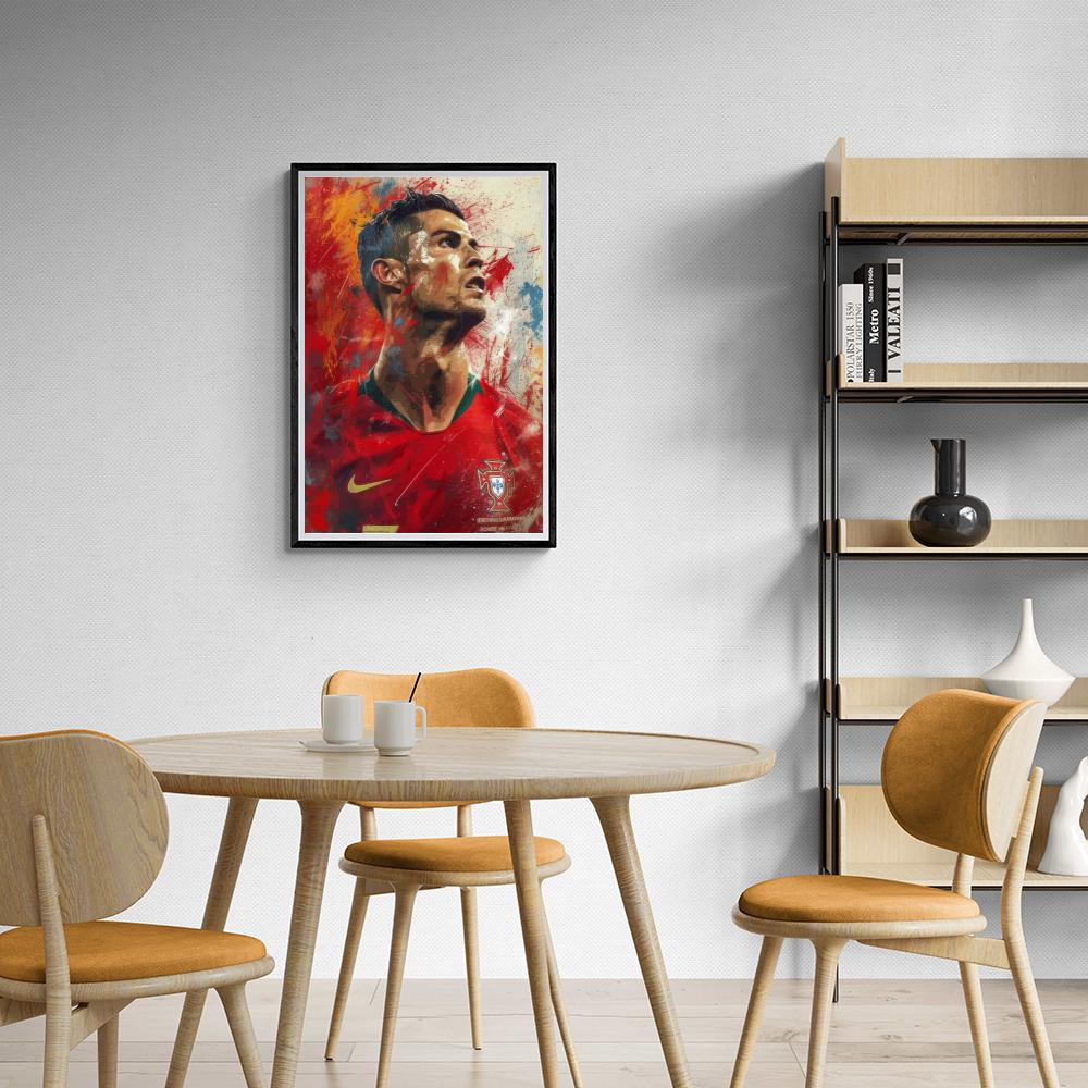 Cristiano Ronaldo Portugal dans un intérieur