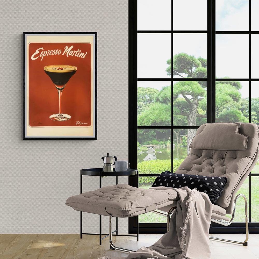 Espresso Martini dans un intérieur