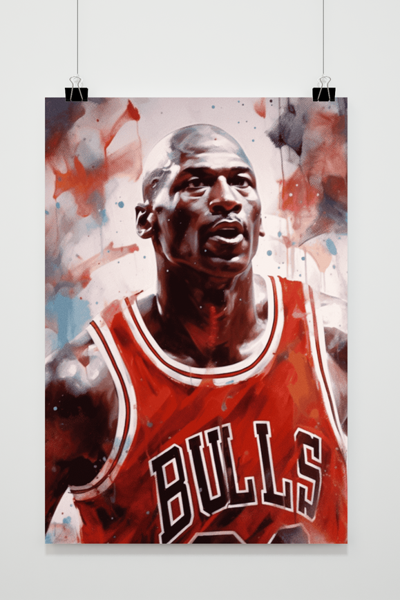 Póster Michael Jordan Poster de 25 Artstreet