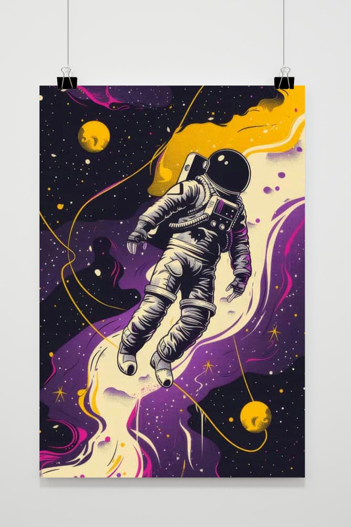 Affiche Astronaut de 25 Artstreet