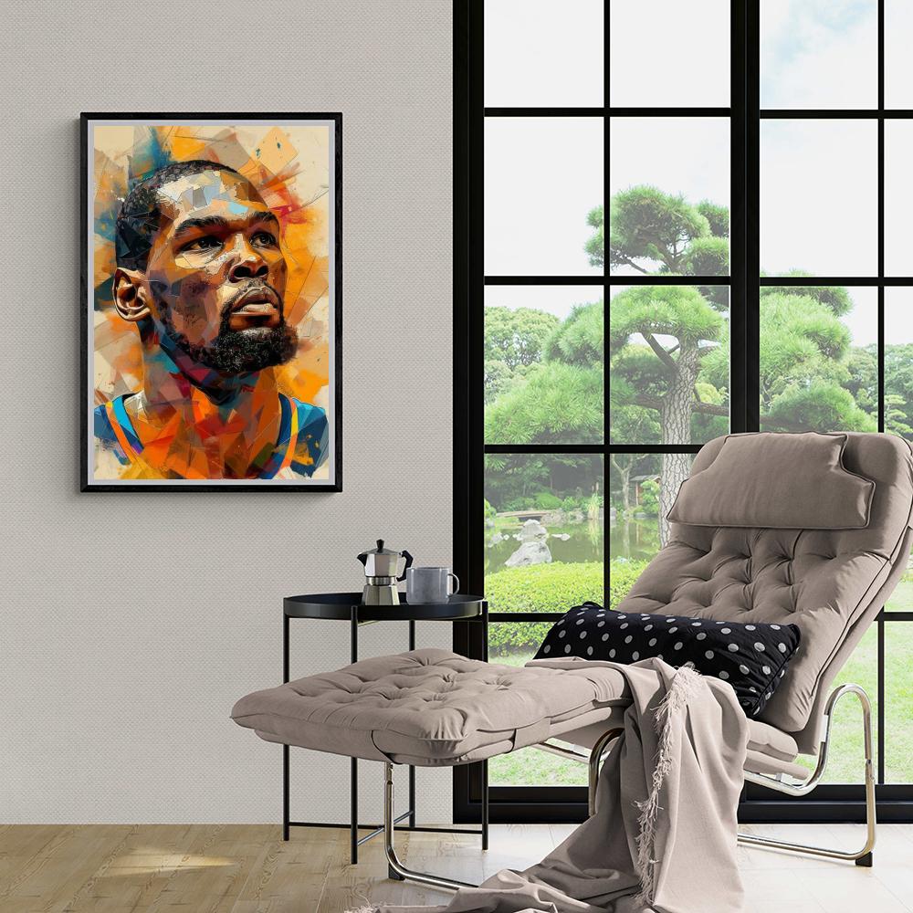Kevin Durant dans un intérieur