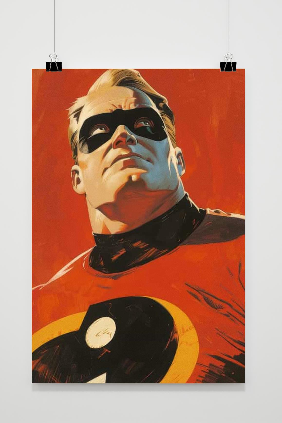 Affiche Mister Incredible de 25 Artstreet